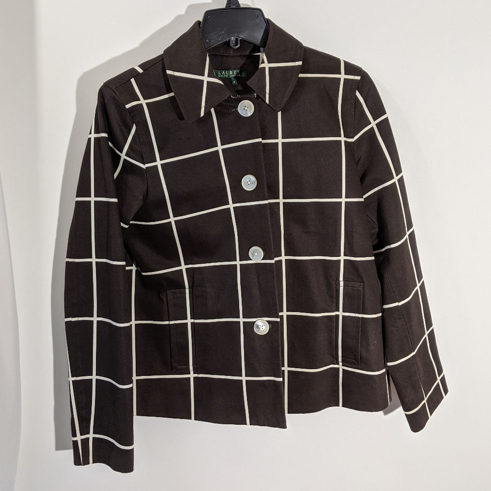 LAUREN RALPH LAUREN BLAZER MEDIUM